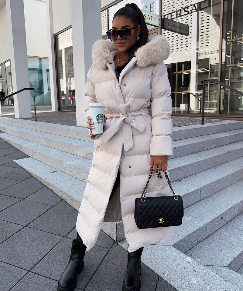 Carmen® | Schicker Damen-Wintermantel mit Pelzkragen