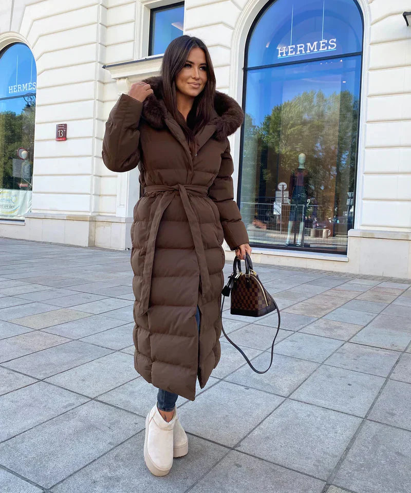 Carmen® | Schicker Damen-Wintermantel mit Pelzkragen
