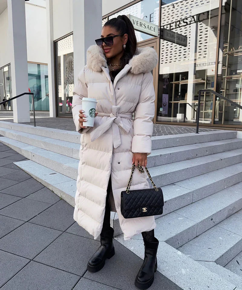 Carmen® | Schicker Damen-Wintermantel mit Pelzkragen