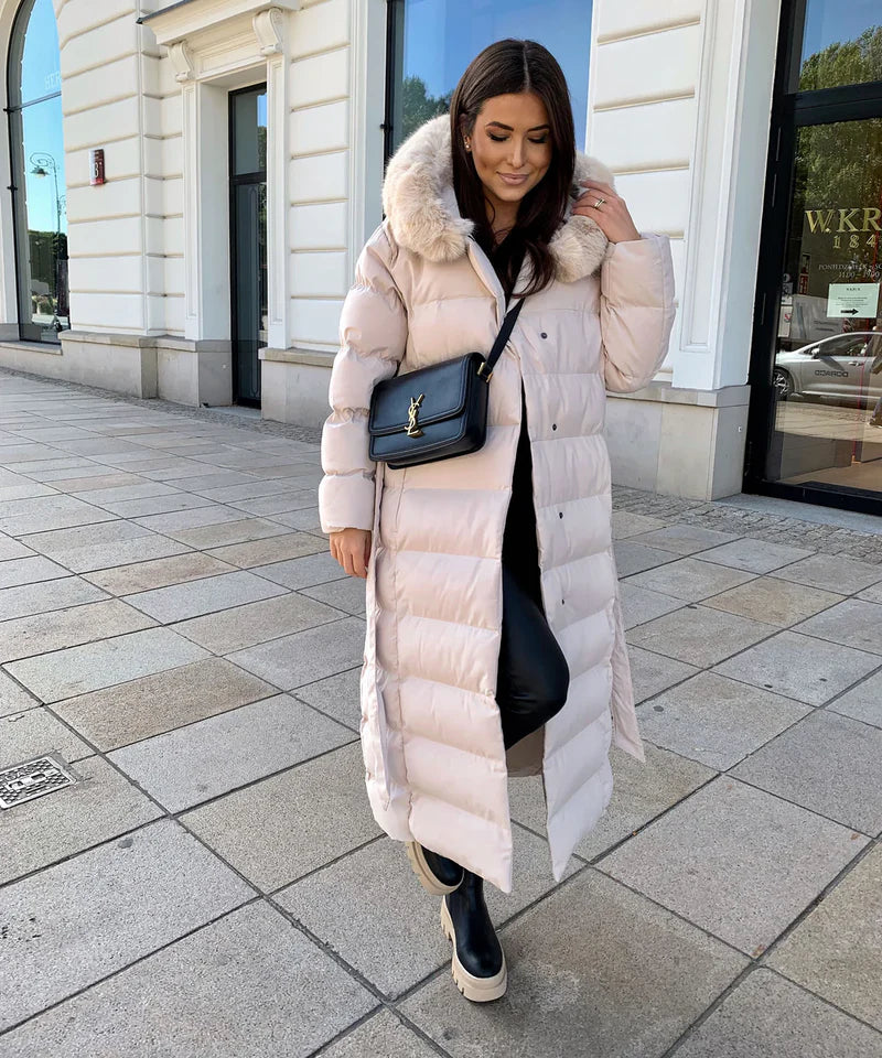 Carmen® | Schicker Damen-Wintermantel mit Pelzkragen