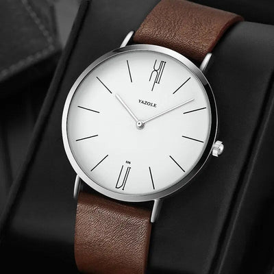 Petter - Herrenarmbanduhr im zeitlosen, modischen Old-Money-Stil