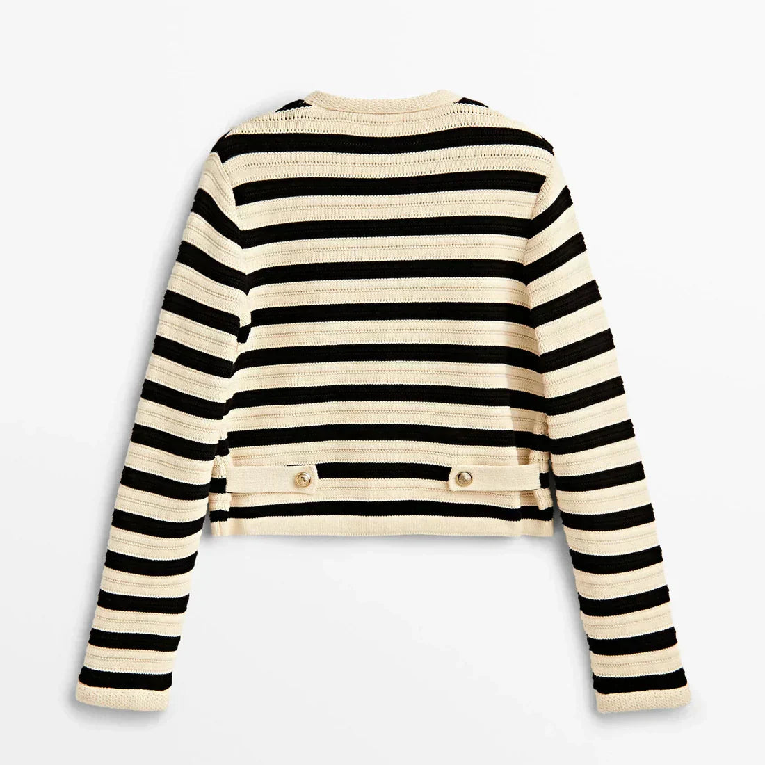 Bellaso - Klassische Gestreifte Cardigan