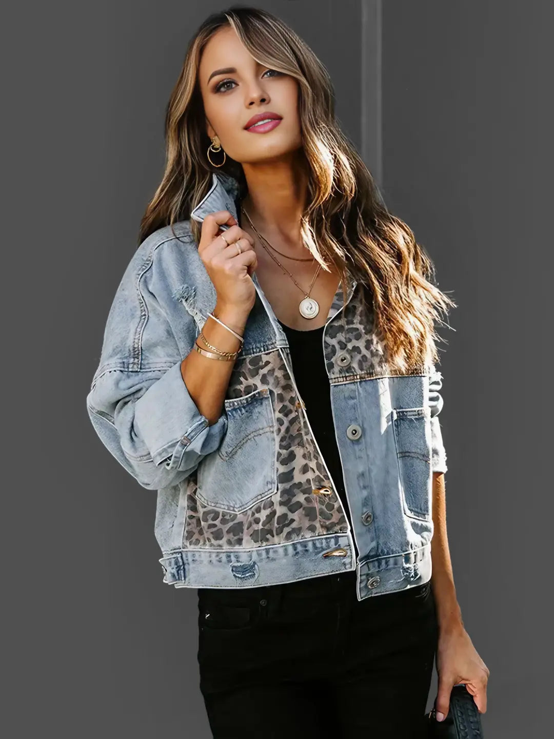 Bellaso - Stilvolle Pantherjacke