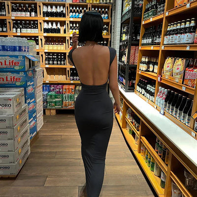 Bellaso - Offene Rücken Märchen Kleid