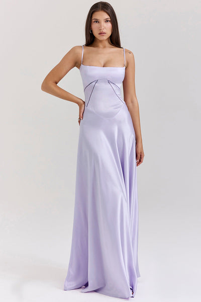 Ada - Elegantes Abendkleid mit Trägern