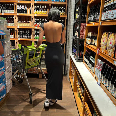 Bellaso - Offene Rücken Märchen Kleid
