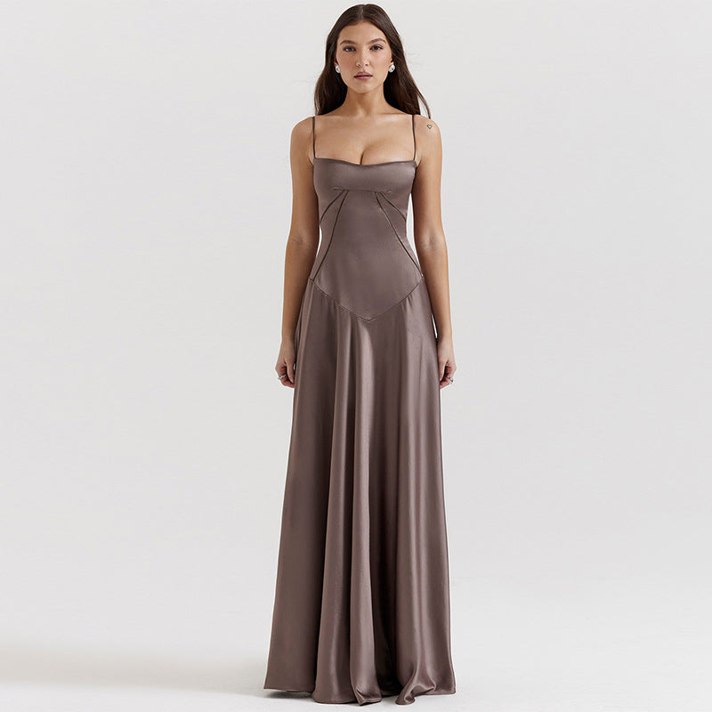 Ada - Elegantes Abendkleid mit Trägern
