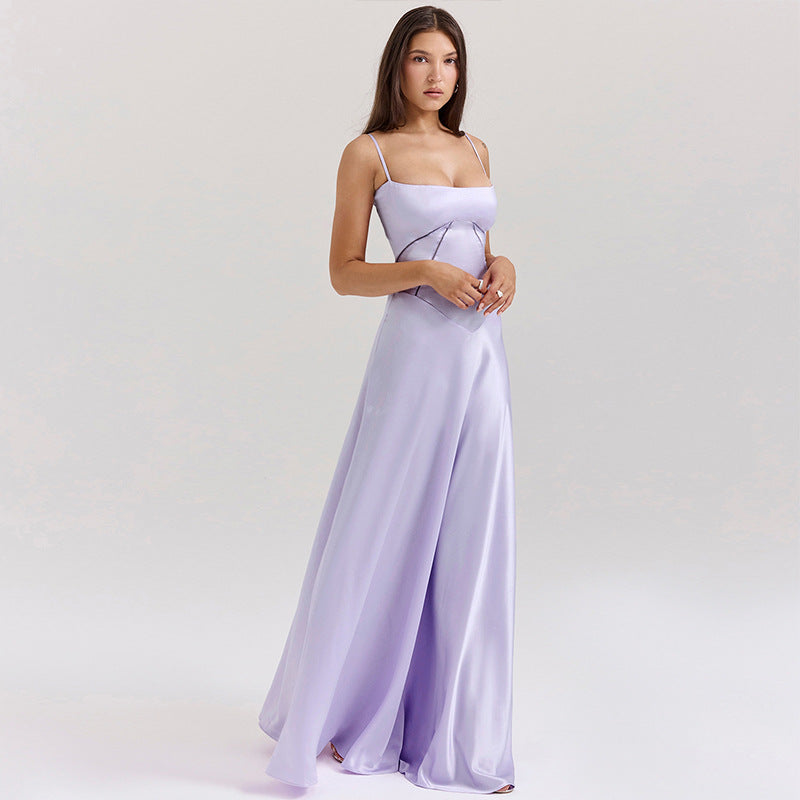Ada - Elegantes Abendkleid mit Trägern