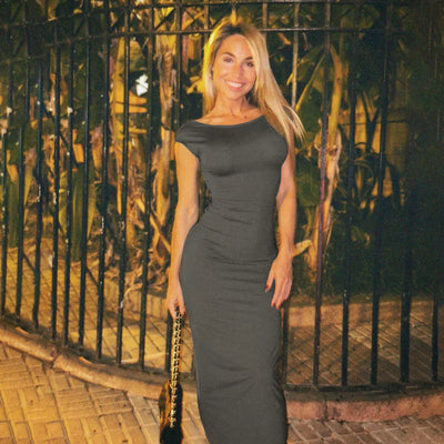 Bellaso - Offene Rücken Märchen Kleid