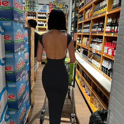 Bellaso - Offene Rücken Märchen Kleid