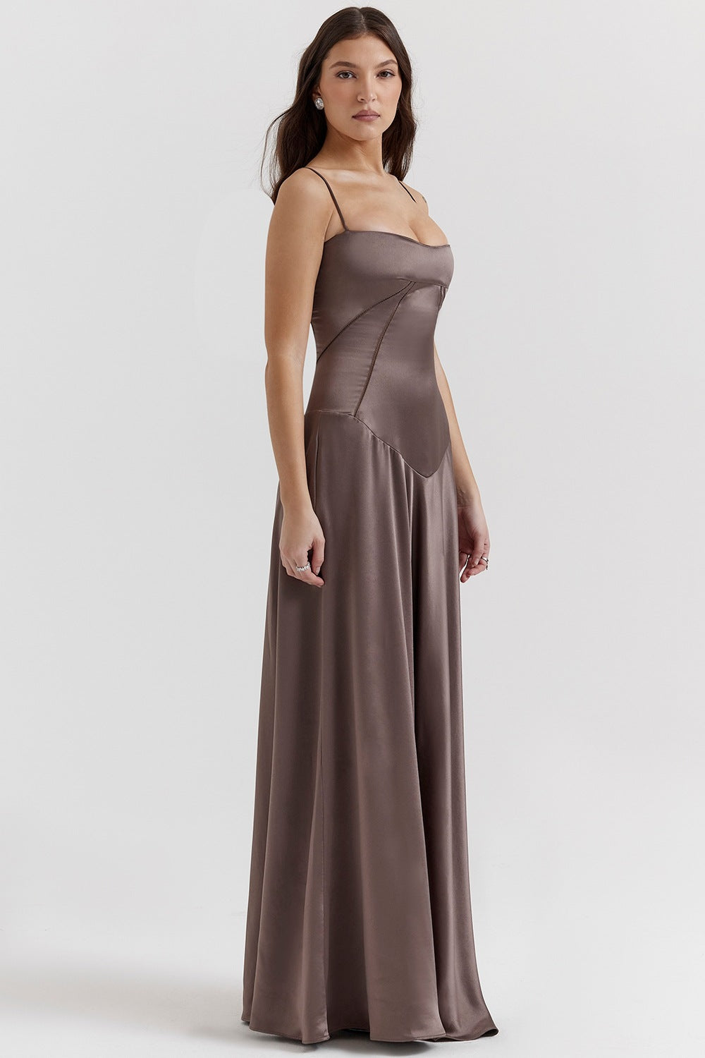 Ada - Elegantes Abendkleid mit Trägern
