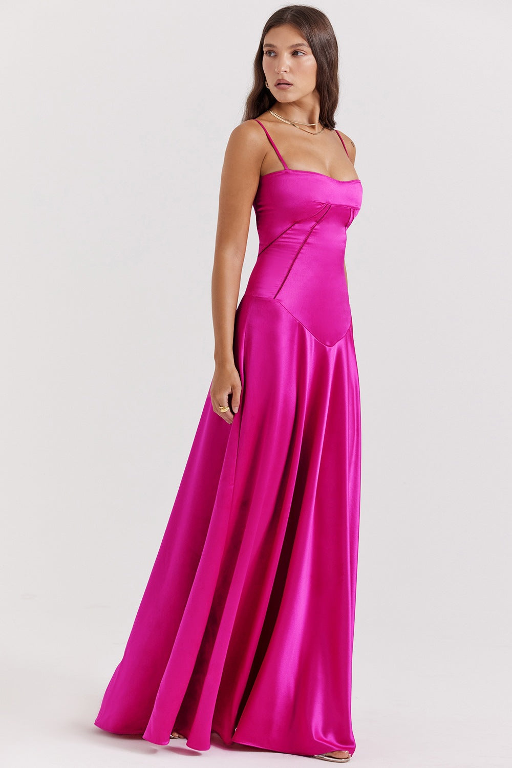 Ada - Elegantes Abendkleid mit Trägern