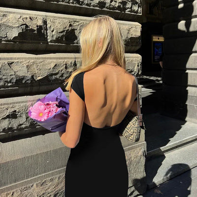Bellaso - Offene Rücken Märchen Kleid