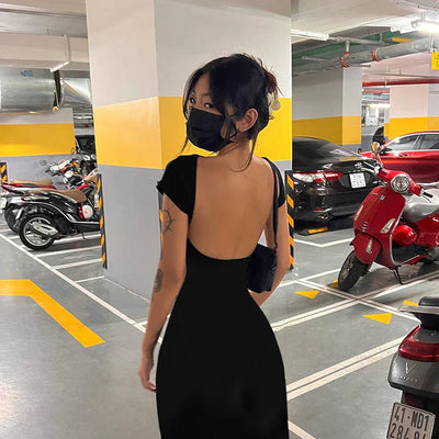Bellaso - Offene Rücken Märchen Kleid