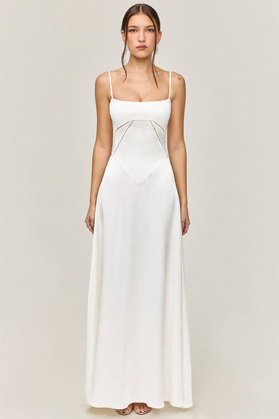 Ada - Elegantes Abendkleid mit Trägern