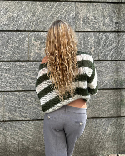 Bellaso -  Gestreifter HerbstStrickpullover
