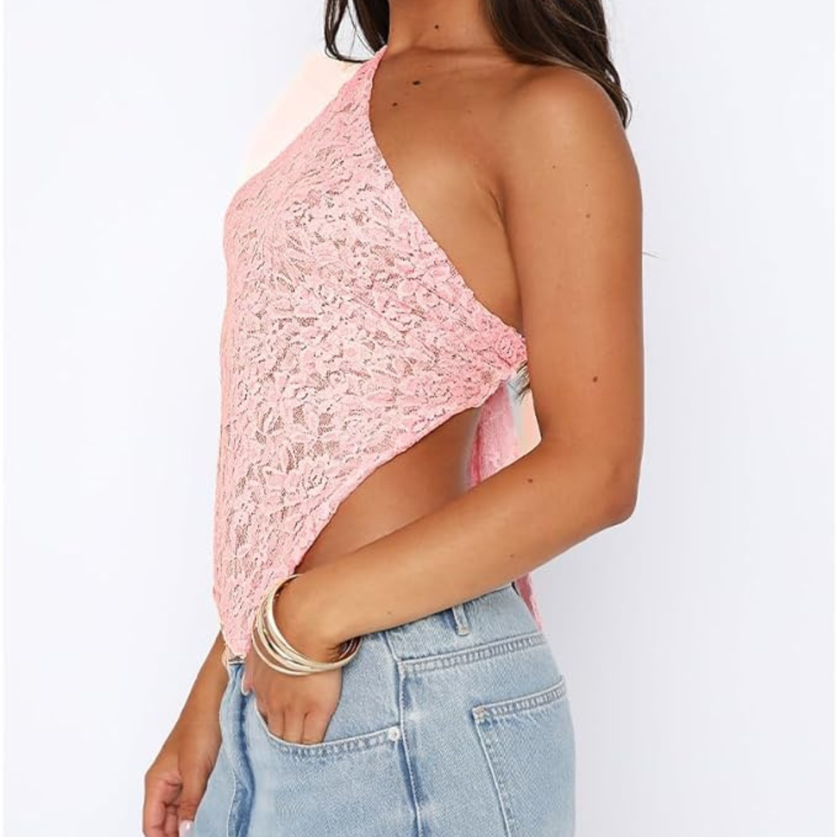 Bellaso - One Shoulder Top