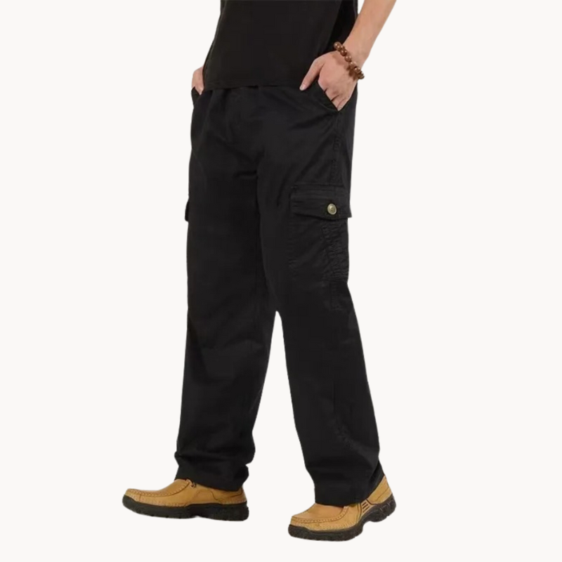 Adriel | Premium Fleece Comfort Herren Cargo Hose