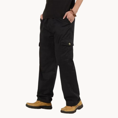 Adriel | Premium Fleece Comfort Herren Cargo Hose