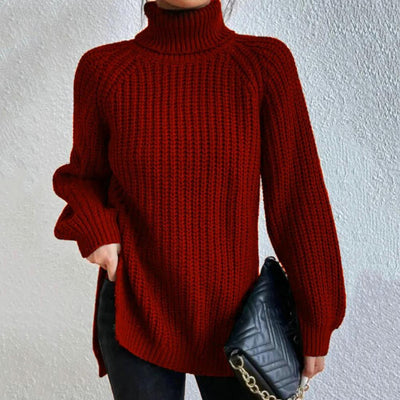 Gemütlicher Rollkragen-Pullover für Damen