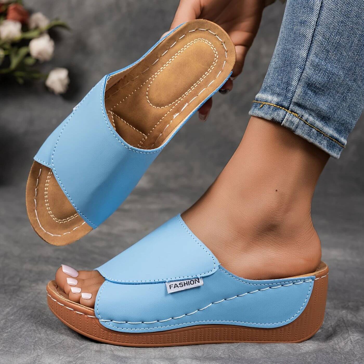 Ronja™ – Bequeme Ergonomische Schmerzlindernde Sandalen