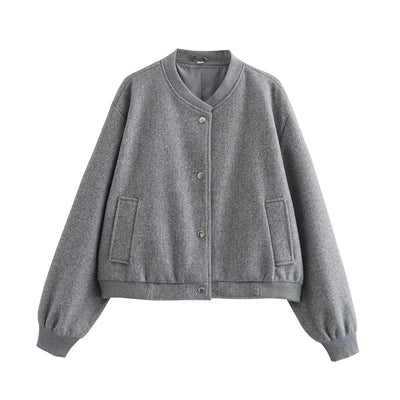 Bellaso - Cropped Bomberjacke