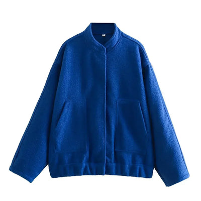 Bellaso - Oversized Bomber Jacke
