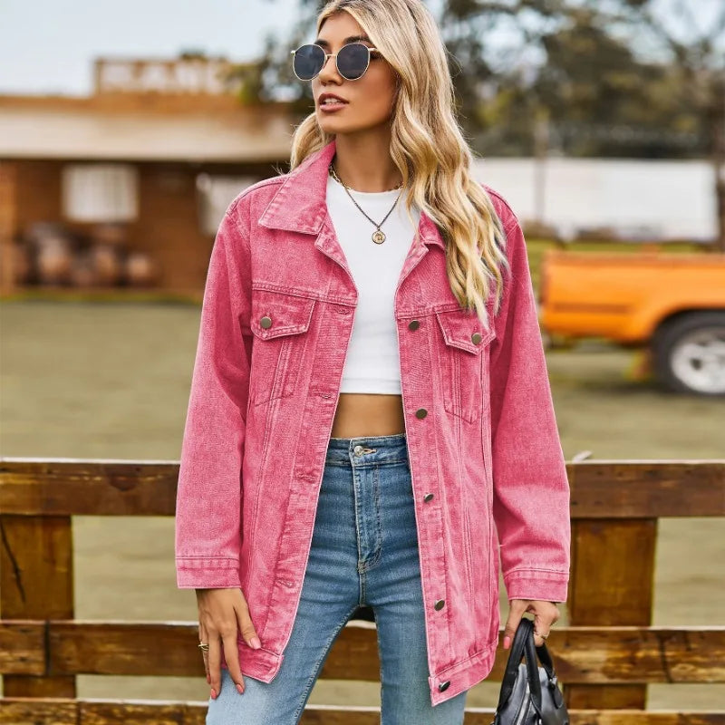 Bellaso Vintage-Jeansjacke unter Ihrem Mantel - HAILEY