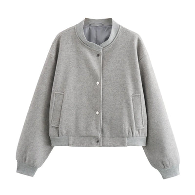 Bellaso - Cropped Bomberjacke