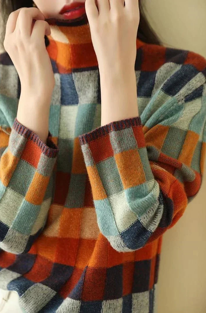Bellaso mehrfarbiger Pullover - RACHELLE