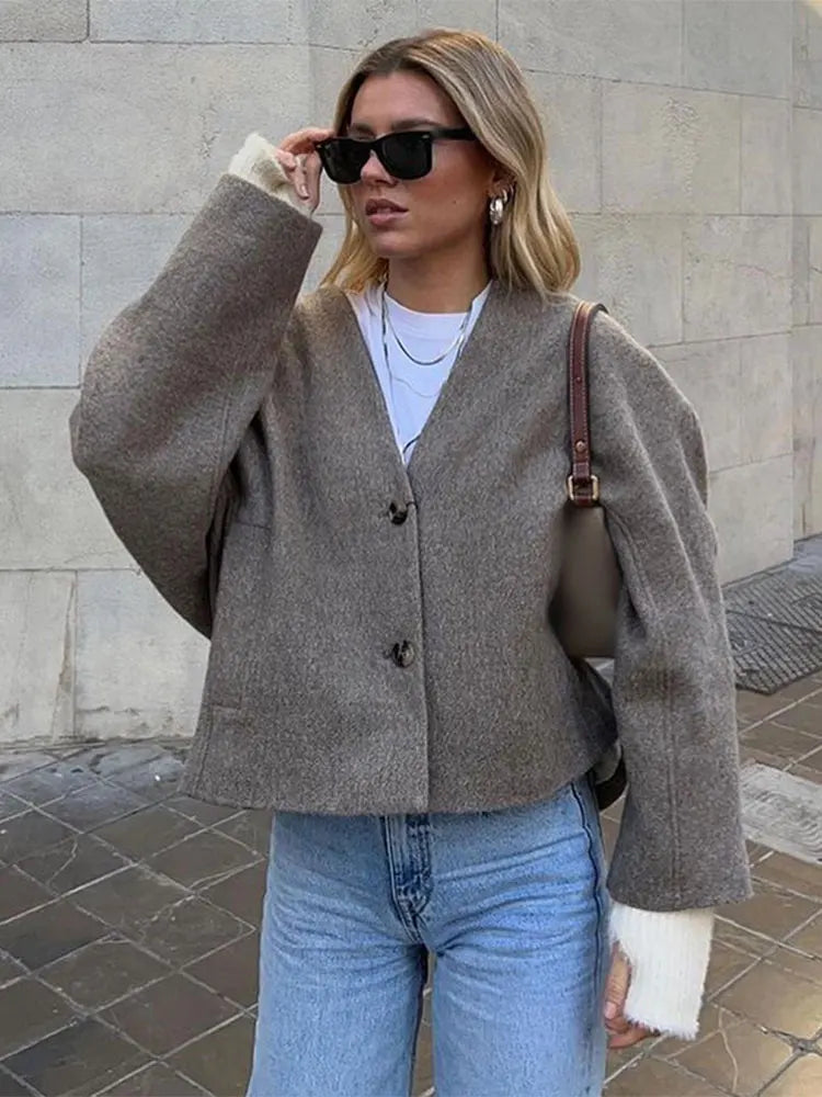 Bellaso - Warme Oversized Cardigan