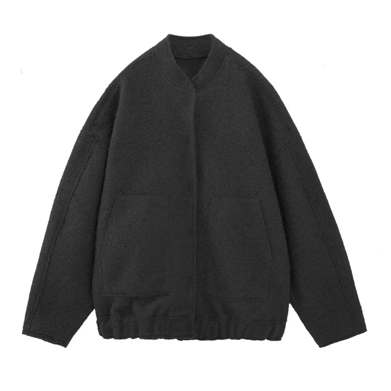 Bellaso - Oversized Bomber Jacke