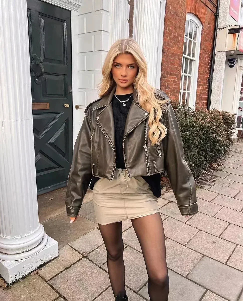 Bellaso - Vintage Lederjacke