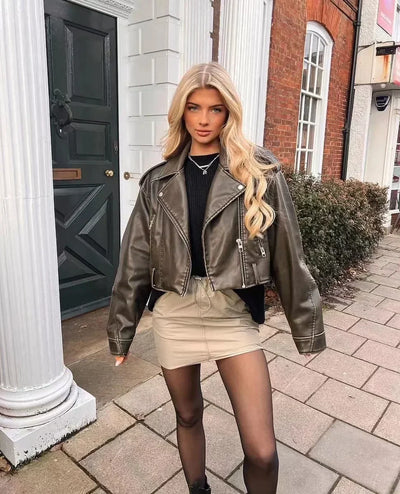 Bellaso - Vintage Lederjacke