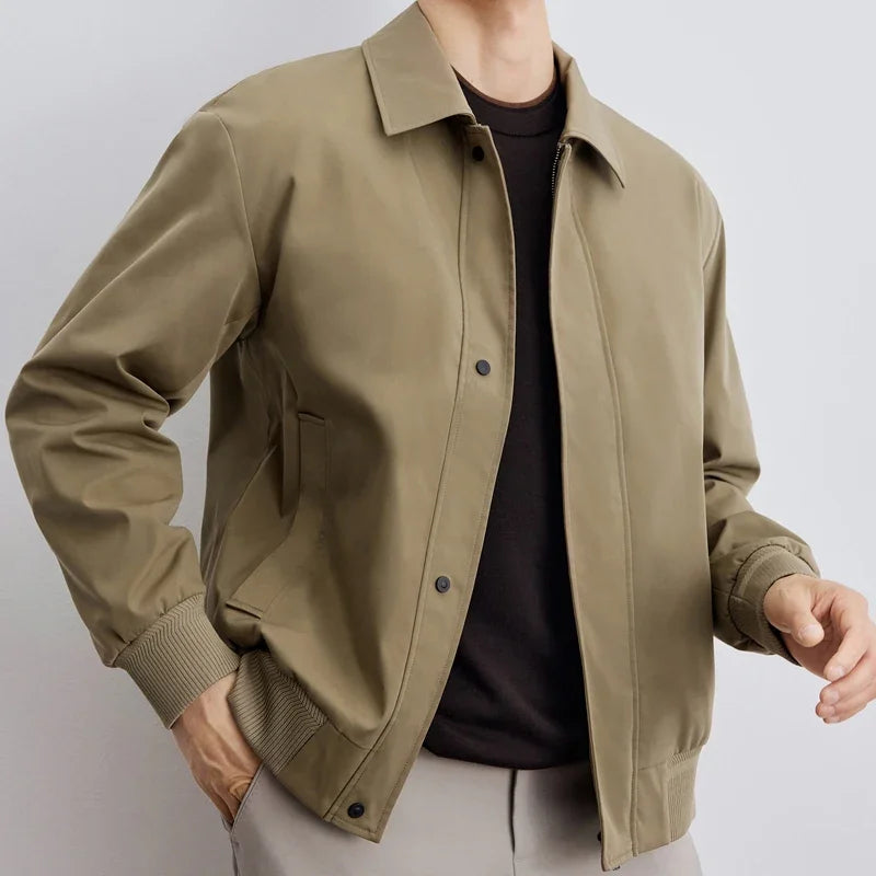 Schneider Mode | Herren-Blousonjacke mit Reißverschluss und klassischem Kragen