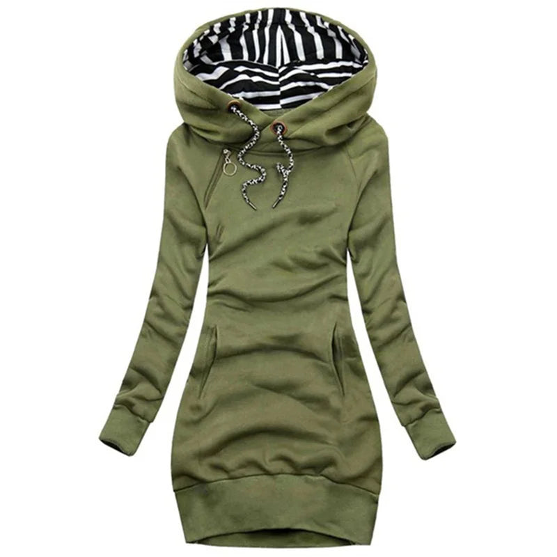 Bellaso - Trendiger Kapuzenpullover mit langen Ärmeln