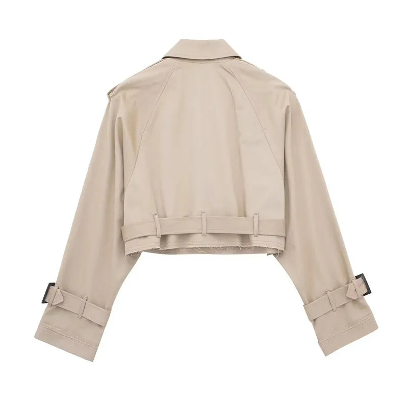 Bellaso - Kurzer Trenchcoat