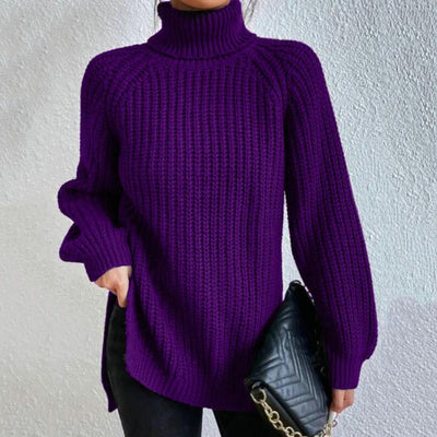 Gemütlicher Rollkragen-Pullover für Damen