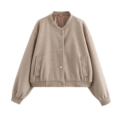 Bellaso - Cropped Bomberjacke