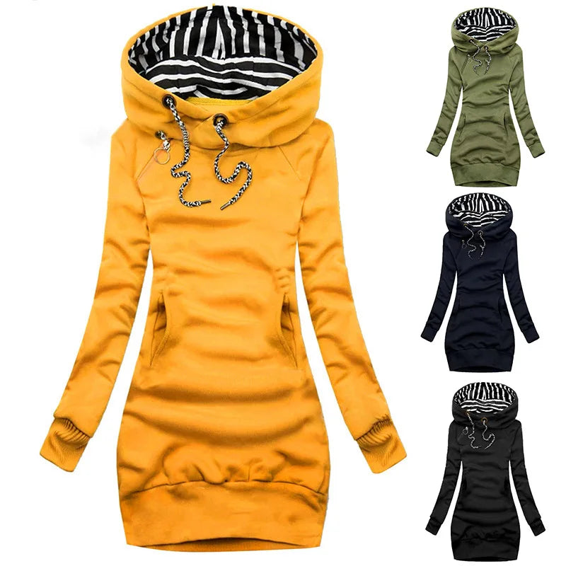 Bellaso - Trendiger Kapuzenpullover mit langen Ärmeln