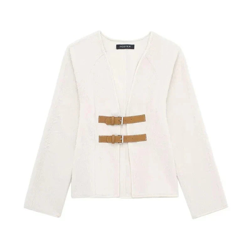 Bellaso - Elegante Träger Cardigan