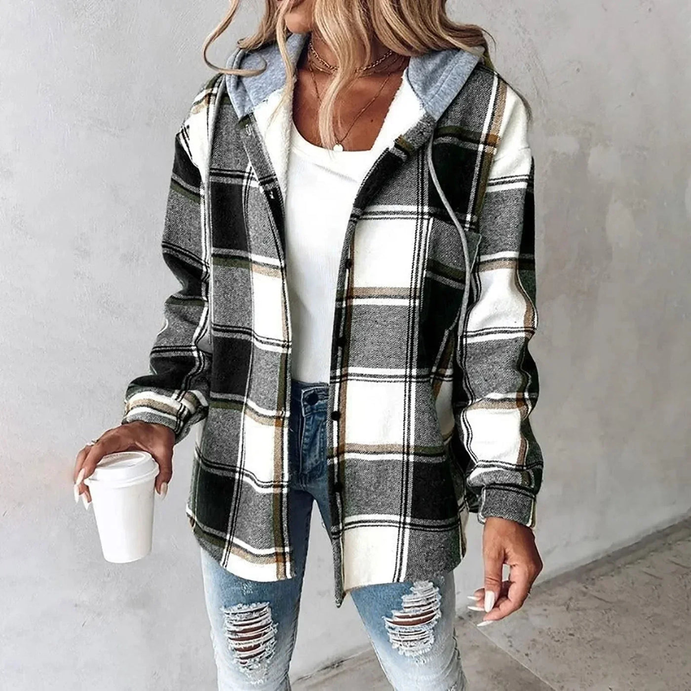 Bellaso - elegante und bequeme Damen-Kapuzenjacke