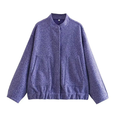 Bellaso - Oversized Bomber Jacke