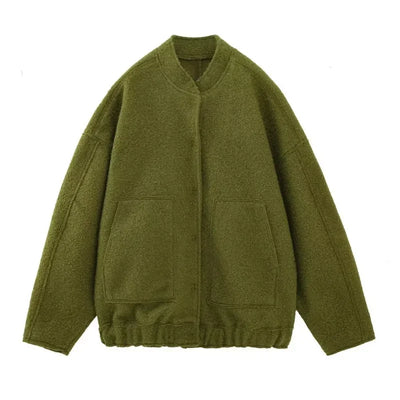 Bellaso - Oversized Bomber Jacke