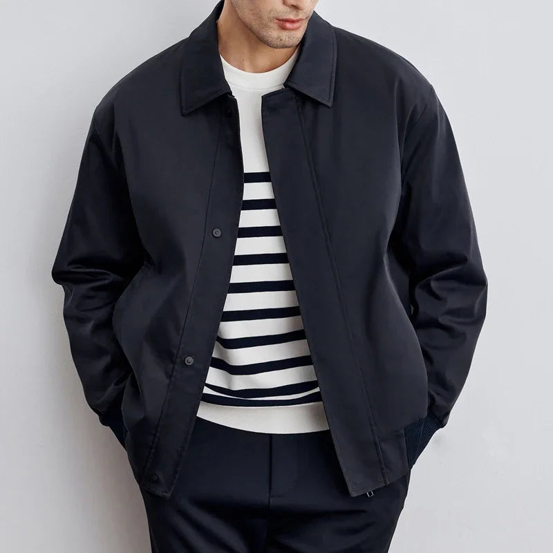 Schneider Mode | Herren-Blousonjacke mit Reißverschluss und klassischem Kragen