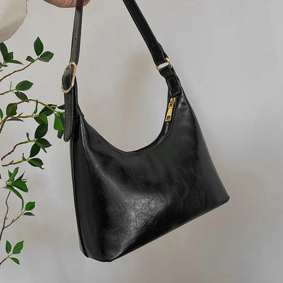 Bellaso - Halbmoon Luxus Schultertasche