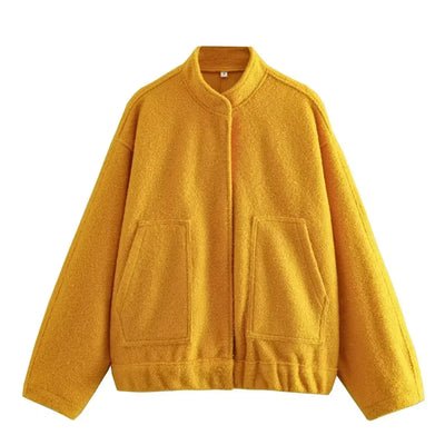 Bellaso - Oversized Bomber Jacke