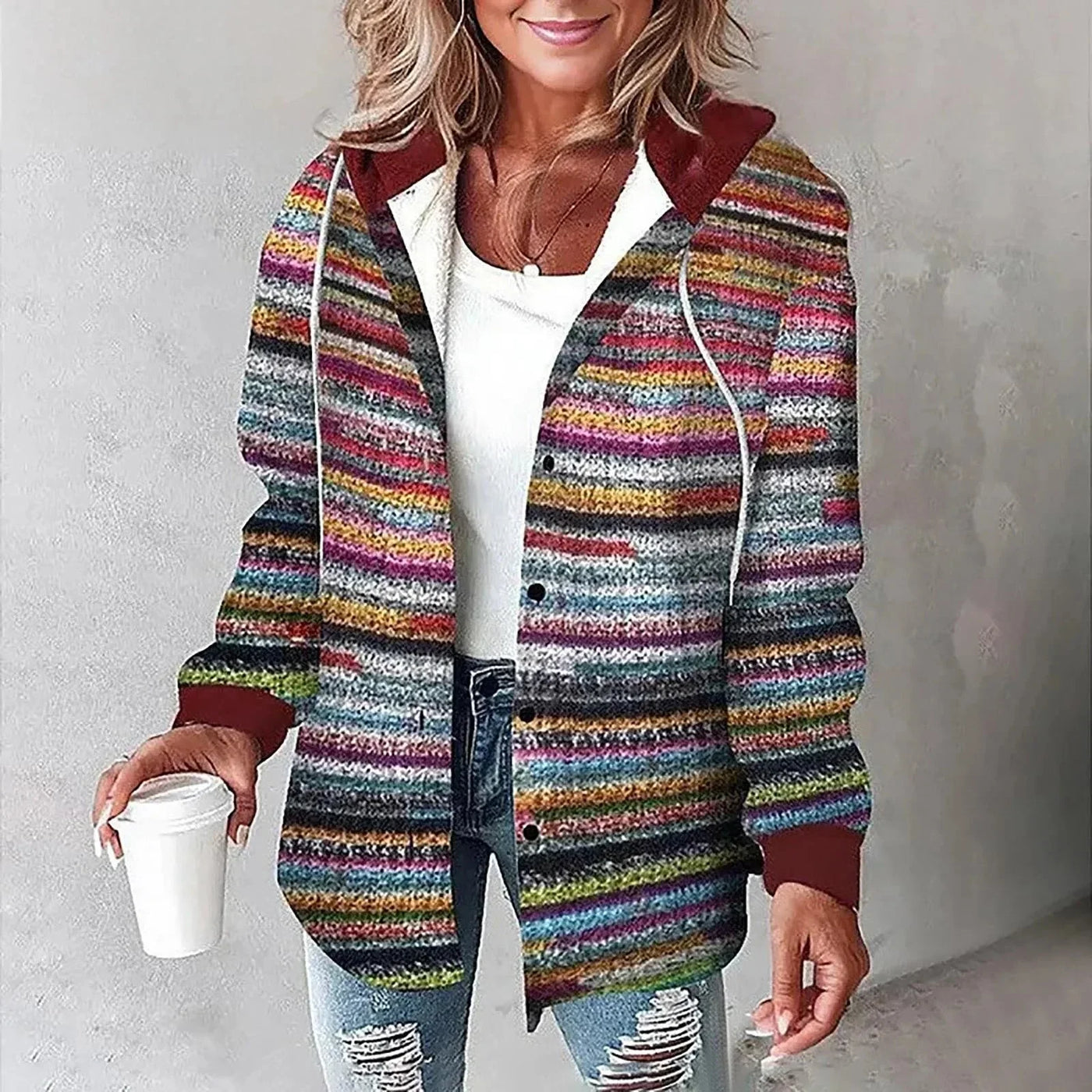 Bellaso - elegante und bequeme Damen-Kapuzenjacke