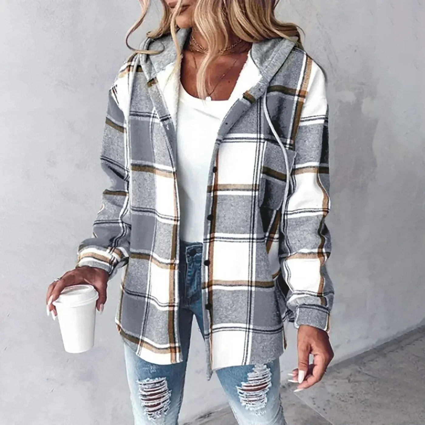 Bellaso - elegante und bequeme Damen-Kapuzenjacke