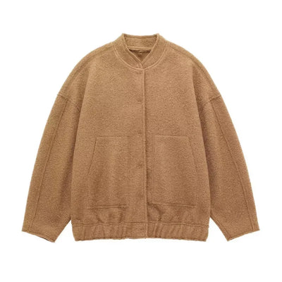 Bellaso - Oversized Bomber Jacke
